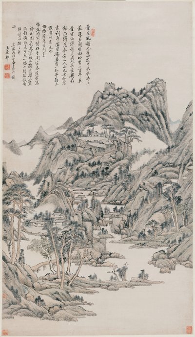 Landschaft von Wang Yuanqi