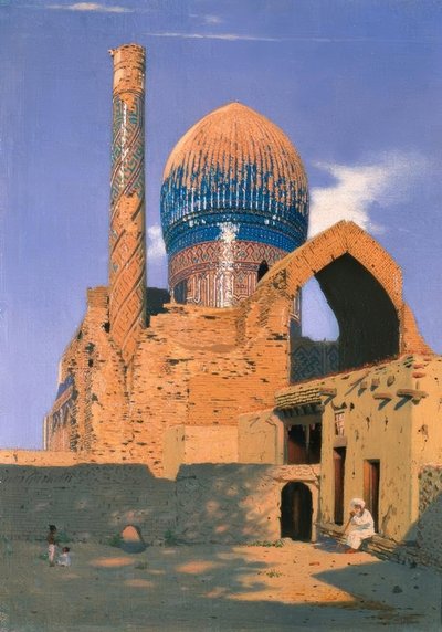 Gur-Emir-Mausoleum in Samarkand von Wassili W. Werestschagin