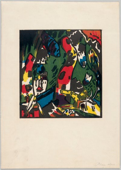 Bogenschütze von Wassily Kandinsky
