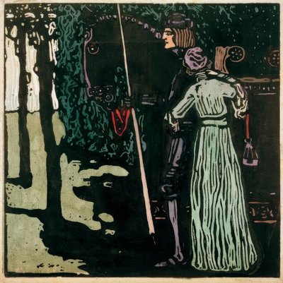 Abschied – Große Fassung von Wassily Kandinsky