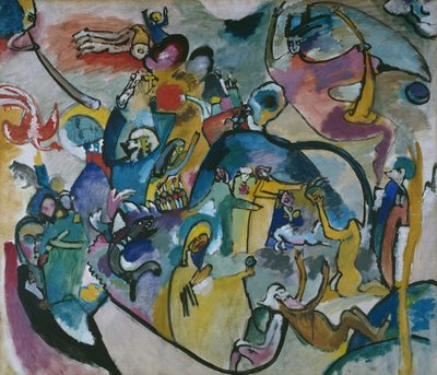 Allerheiligen II, 1911 von Wassily Kandinsky