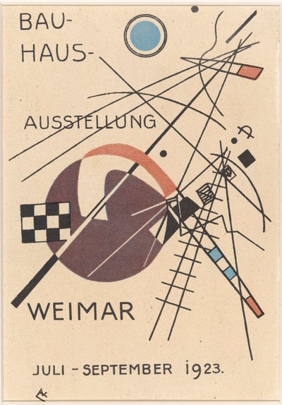 Bauhaus-Ausstellung, 1923 von Wassily Kandinsky