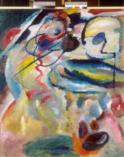 Bild mit Kreis von Wassily Kandinsky