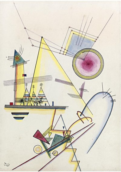 Zarte Seele, 1925 von Wassily Kandinsky
