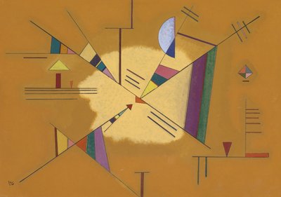 Diagonal, 1930 von Wassily Kandinsky
