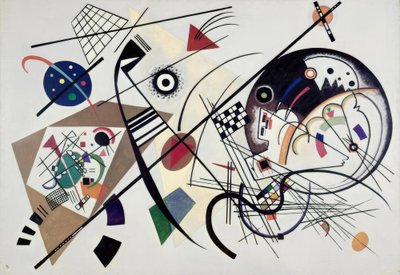 Durchgehender Strich von Wassily Kandinsky