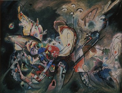 Düster. Komposition Nr. 221, 1917 von Wassily Kandinsky