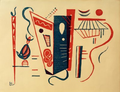 Holzschnitt für XX. siècle, Nr. 5/6 von Wassily Kandinsky