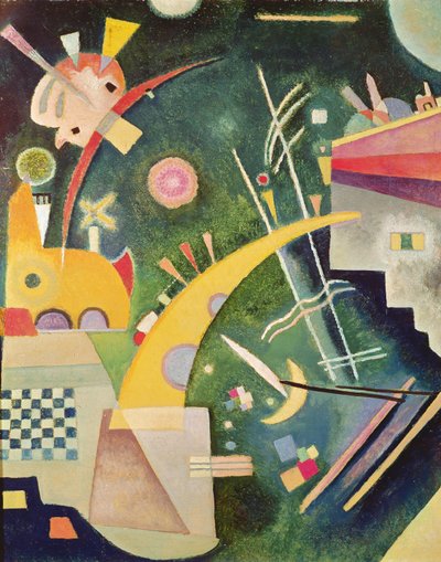 Hornform, 1924 von Wassily Kandinsky