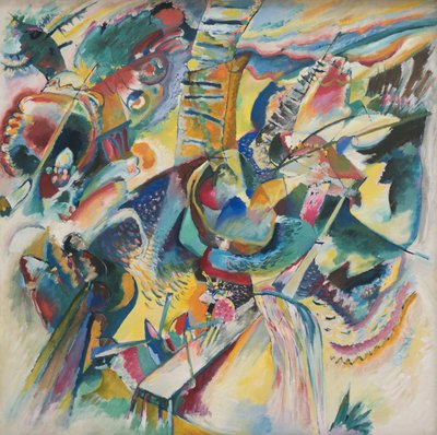 Improvisation Klamm von Wassily Kandinsky