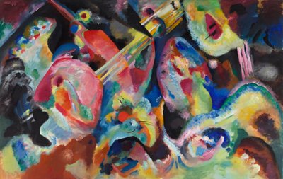 Improvisation Sintflut von Wassily Kandinsky