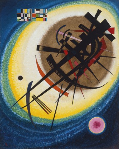 Im hellen Oval, 1925 von Wassily Kandinsky