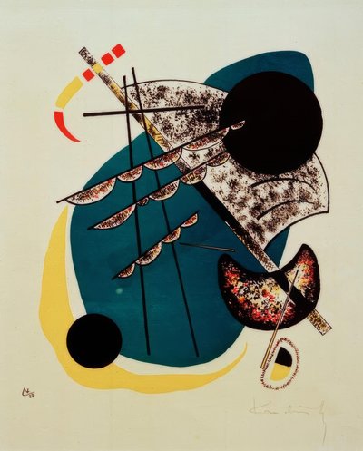 Kleine Welten II von Wassily Kandinsky