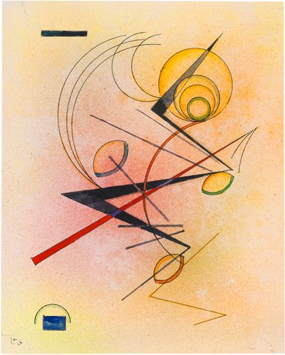 Kleines Warm, 1928 von Wassily Kandinsky