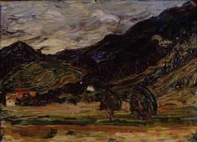 Landschaft, 1918 von Wassily Kandinsky