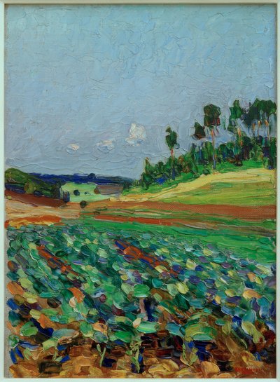Landschaft bei Regensburg von Wassily Kandinsky