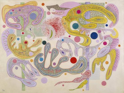 Launische Formen (Formes capricieuses), 1937 von Wassily Kandinsky