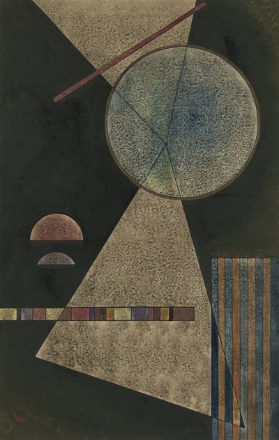 Treffpunkt, 1928 von Wassily Kandinsky