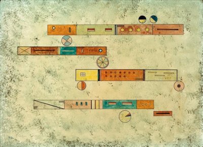 Nacheinander von Wassily Kandinsky