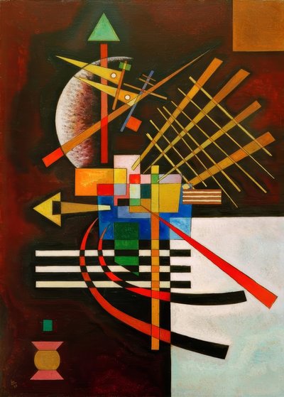 Oben und links von Wassily Kandinsky