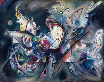 Bewölkt von Wassily Kandinsky
