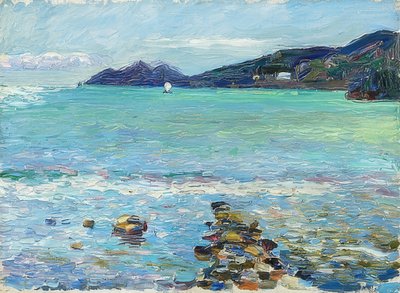 Rapallo, Blick auf Portofino von Wassily Kandinsky
