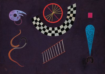 Band mit Quadraten, von Wassily Kandinsky (1866-1944) von Wassily Kandinsky