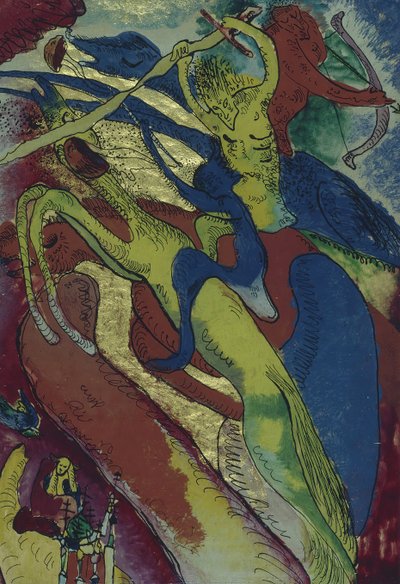 Reiter der Apokalypse I, 1911 von Wassily Kandinsky
