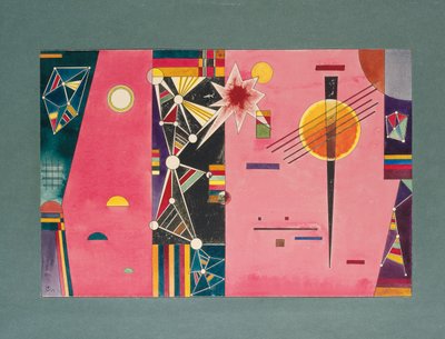 Rosa Rot von Wassily Kandinsky