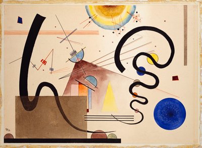 Zwei Bewegungen von Wassily Kandinsky