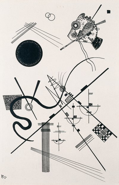 Ohne Titel (Dessin 4) von Wassily Kandinsky