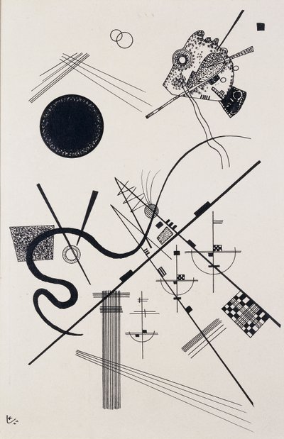Ohne Titel (Zeichnung 4) von Wassily Kandinsky