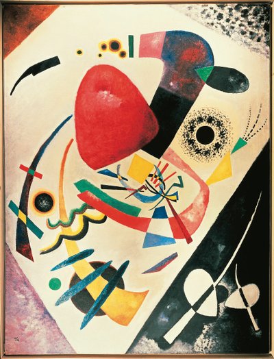 Roter Fleck von Wassily & Marc Franz (1880 1916) Kandinsky