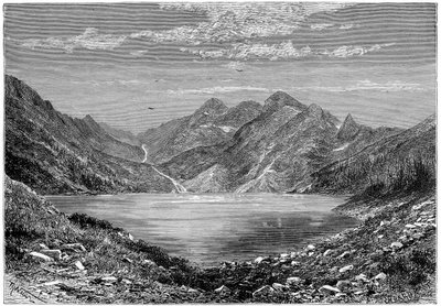 Der Fischsee, Schweiz, 1879 von Weber