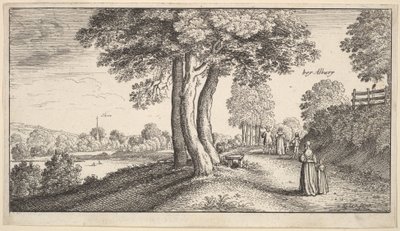 Albury, 1625-77 von Wenceslaus Hollar