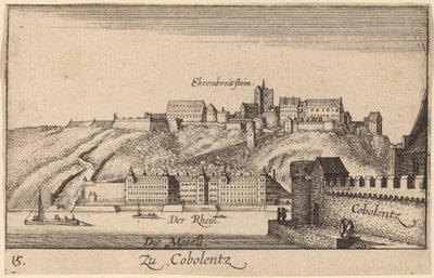 Koblenz von Wenceslaus Hollar