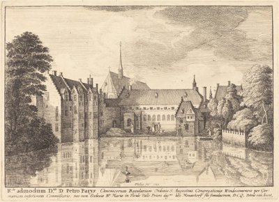 Abtei Groenendael von Wenceslaus Hollar