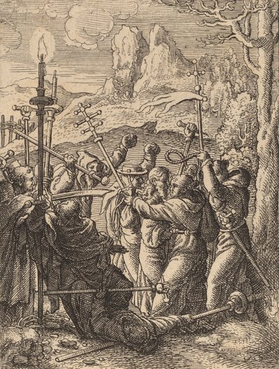 Jesus genommen von Wenceslaus Hollar