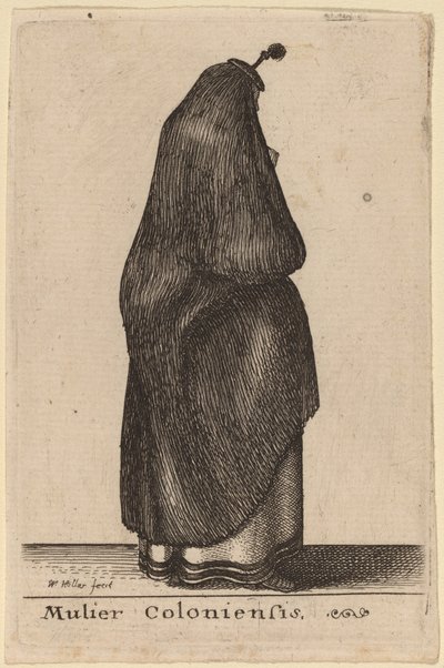 Mulier Coloniensis von Wenceslaus Hollar