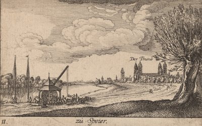 Speyer, 1635 von Wenceslaus Hollar