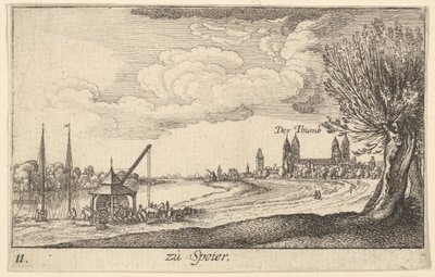 Speyer, 1635 von Wenceslaus Hollar