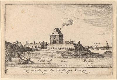 Straßburg: Das Zollhaus von Wenceslaus Hollar