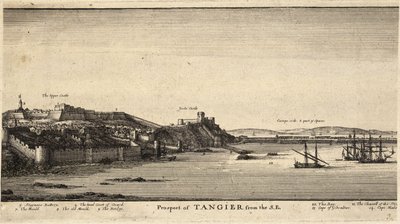 Tanger von Südosten (Zustand 2) von Wenceslaus Hollar