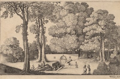 Die Mineralquelle von Wenceslaus Hollar