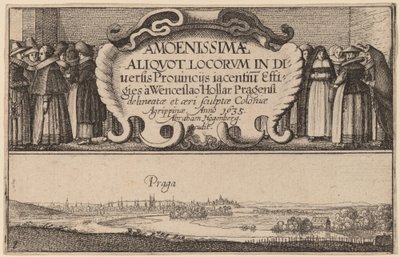 Titelseite von Wenceslaus Hollar