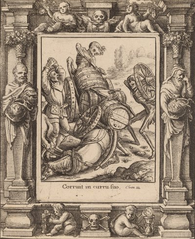 Fuhrmann, 1651 von Wenceslaus Hollar
