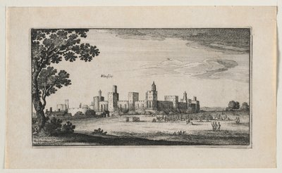 Schloss Windsor von Südosten von Wenceslaus Hollar