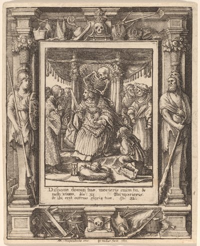 Kaiser von Wenceslaus Hollar after Hans Holbein the Younger after Abraham van Diepenbeeck