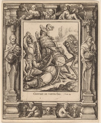 Fuhrmann von Wenceslaus Hollar after Hans Holbein the Younger after Abraham van Diepenbeeck