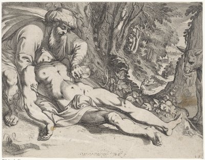 Der barmherzige Samariter von Werner van den Valckert